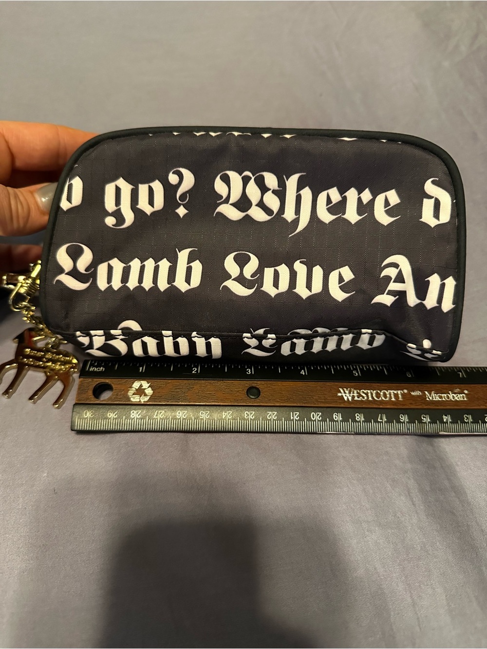 L.A.M.B clutch by Gwen Stefani Vintage